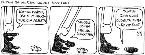 Pupu ja Marsu ja uudet vaatteet