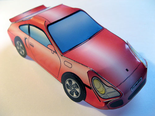 Punainen Porsche