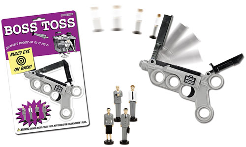 Boss Toss pomonheitin toimistoterapiaan