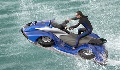 Quadski - vesijetti ja mönkijä samassa