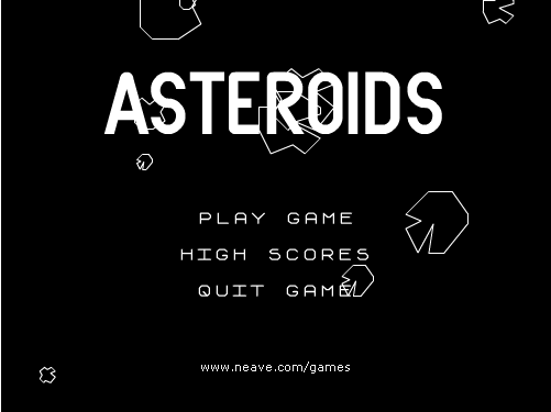 Space Invaders ja Asteroids klassikkopelit Hilavitkutin.com sivuilla