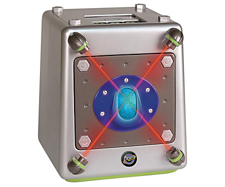 Hälyttävä kassakaappi laserliiketunnistimella