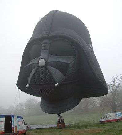 Darth Vader kuumailmapallo