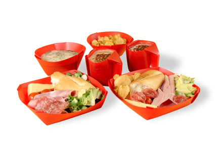 Kokoon taitettava retkiastiasto