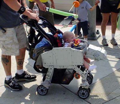 AT-AT kävelijä-lastenvaunut