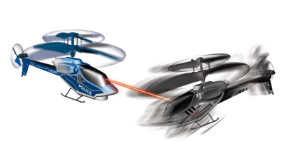 PicooZ Sky Challenger - rosvoa ja poliisia kauko-ohjattavilla helikoptereilla