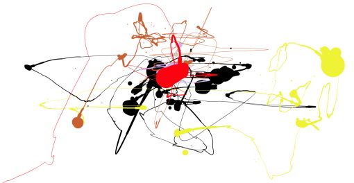 Taiteile flash-sovelluksen avulla kuten Jackson Pollock