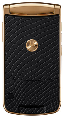 Motorola RAZR2 V8 Luxury Edition Back