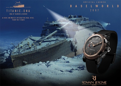 Titanic DNA - Titanicista valmistettu rannekello