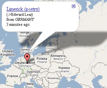 Seuraa kartalta lähes reaaliajassa, missä Wikipediaa päivitetään