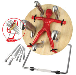 Throwzinis Knife Block