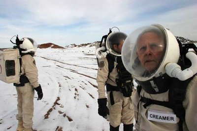 Mars matkojen harjoitusleirejä arktisella alueella ja autiomaassa