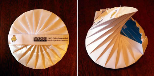 Origami CD-kotelo
