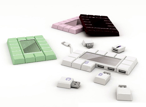 Chocolate Portable HDD, osista koottava kovalevy