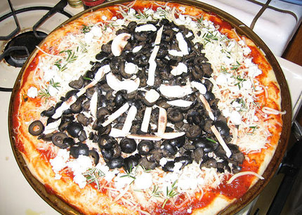 Darth Vader -pizza