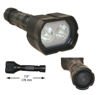 HammerHead Tac-Strobe Flashlight poliisille, armeijalle ja ex tempore -raveihin