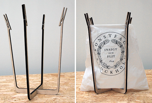 Hommin-design -roskapussinpidike