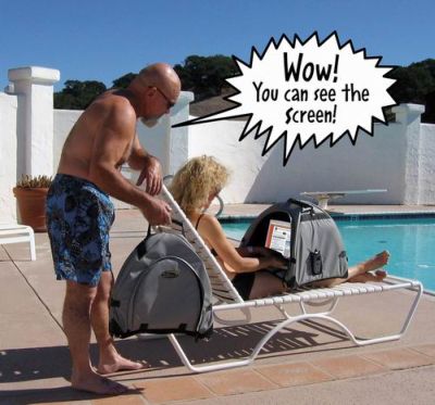 LapDome läppäriteltta suojaa läppäriä auringolta