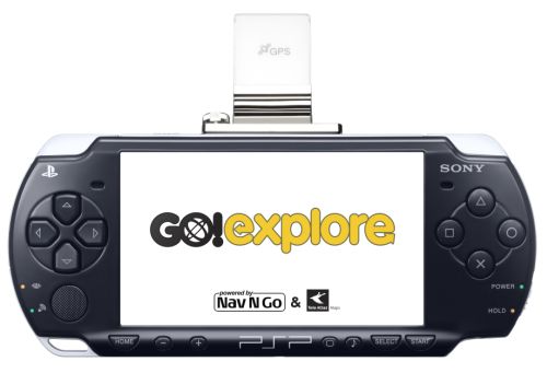 PSP Go!Explore - GPS navigaattori Sonyn PSP pelikonsolille
