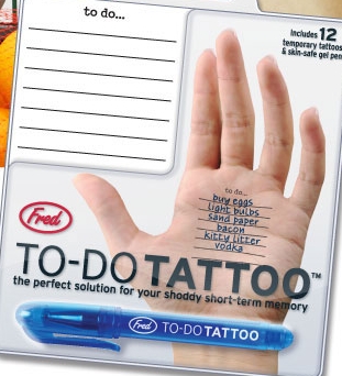 To-Do Tattoo on muistilistatatuiointi