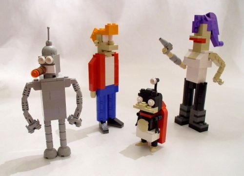 Futurama-hahmot Legoista