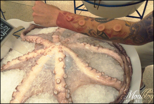 Lonkeroista pitävä mies modasi käteensä imukupit