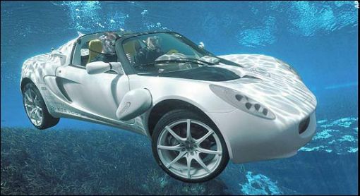 Rinspeed sQuba - maailman ensimmäinen sukellusveneauto