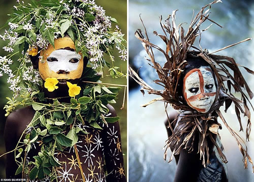 Afrikan heimojen nykymuotia