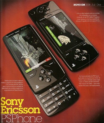 Sony Ericsson PSP matkapuhelimen kuva vuotanut julkisuuteen?