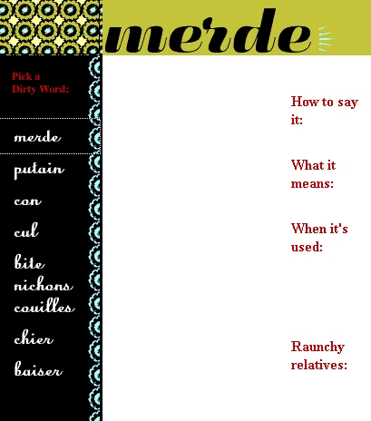 Ole sivistynyt, kiroile ranskaksi, perkele