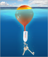Waterbuoy eli vesipoiju pelastaa avaimesi