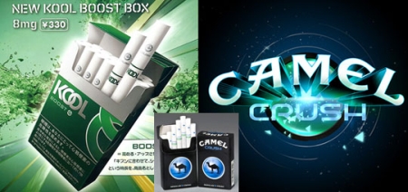 Camel Crush tuo menthol-kapselitupakan USAn markkinoille