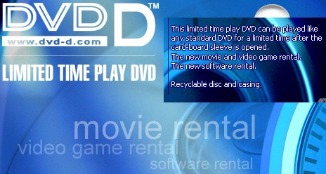 DVD-D -levyke alustuu itsestään 48 tuntia käyttöönoton jälkeen