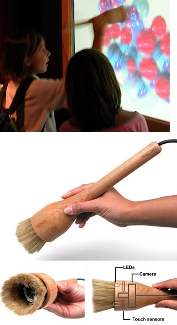 I/O Brush tekee monitorista maalauskankaan