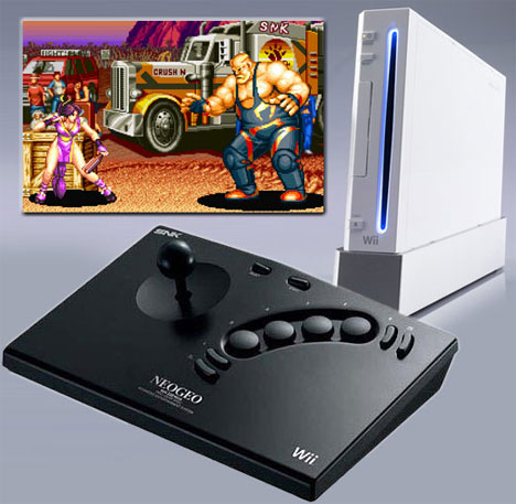 Neo Geo Stick 2 -arcade-ohjain Wii:lle