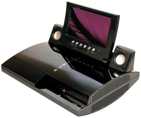 Playstation 3:een 7-tuumainen LCD-näyttö