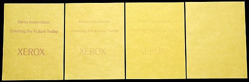 Xerox on kehittänyt itsepyyhkiytyvän tulostinpaperin