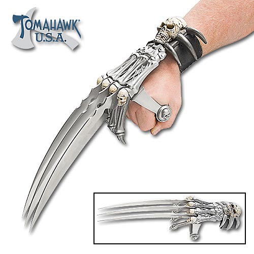 Tomahawk Skull Gauntlet on Wolverinen käsi -hanska