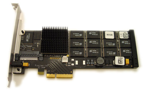 Fusion-io ioDrive tarjoilee flash-muistia 500 Mt/s