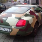 Bentley Continental GT maastokuvioituna 2