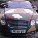 Bentley Continental GT maastokuvioituna 3