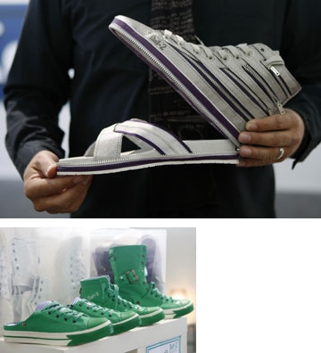 Modular Shoe on kenkä joka muuntuu joka tilanteeseen