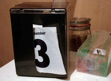 Lautasliinakalenteri 1