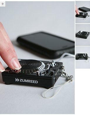Turntable Speaker Mixer on mini-levylautanen