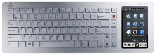Asus Eee Keyboard on PC näppäimistön vaatteissa