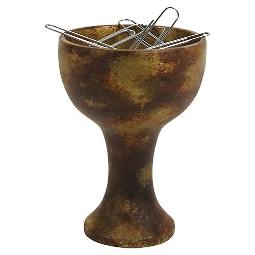 Indiana Jones Holy Grail -klemmarikippo ja Golden Idol Fertility -veitsiteline 1