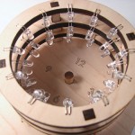 A Bulbdial Clock on led-"aurinkokello" 2 A Bulbdial Clock on led-"aurinkokello" 2