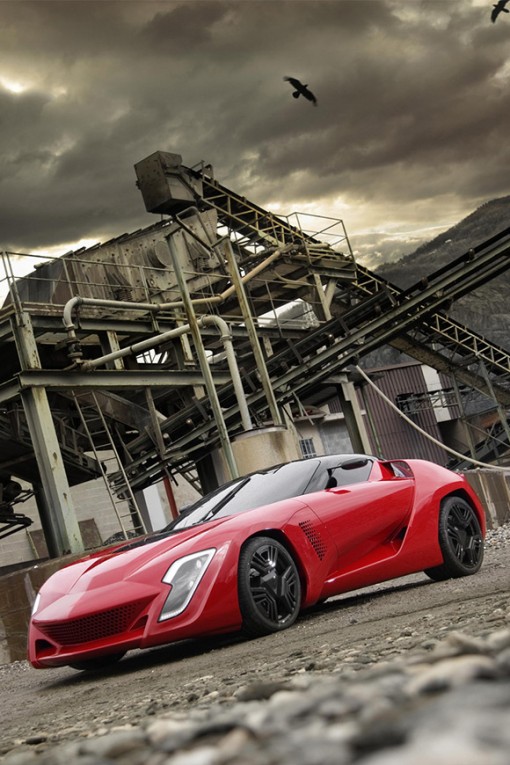 Bertone Mantide, pohjana Corvette ZR-1 3