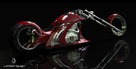 Flavio Adriani: Lamborbiker Concept 3 Flavio Adriani: Lamborbiker Concept 3