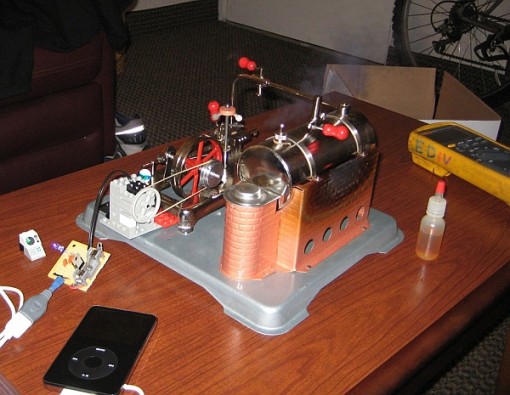 Höyrykäyttöinen iPod-laturi 2